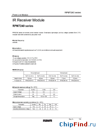 Datasheet RPM7240-H13 manufacturer Rohm